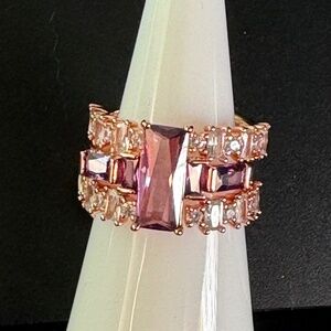 Bomb Party, RG36876 Tantalizing Wonder - Amethyst Cubic Zirconia